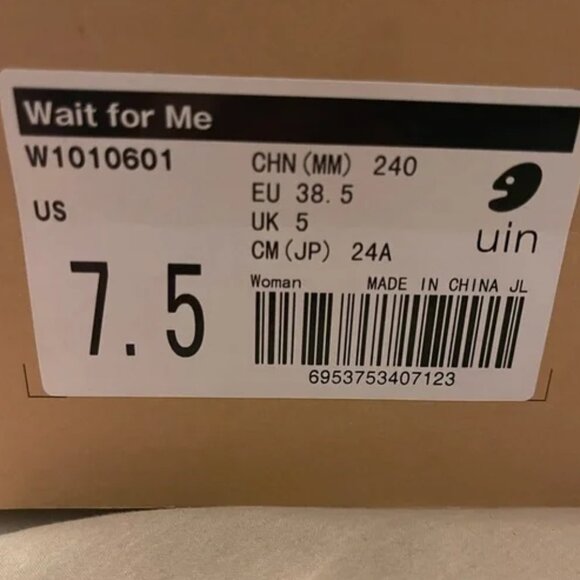 UIN, Spanish Art Travel Shoes, "Wait for Me", Sz 7.5, EUC - Picture 6 of 6